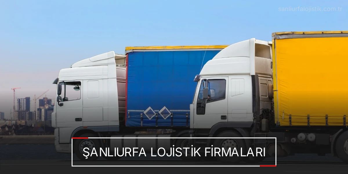 İstanbul Şanlıurfa Lojistik Hızlı Teslimat ve Güvenli Depolama